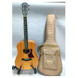 Taylor Big Baby Acoustic Guitar With Strap, In Taylor Case, On Stand