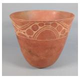 Caddoan Ripley Pottery Vessel - Roughly 9.5" Diameter at Top, 8.5" Tall