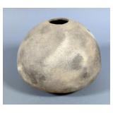Caddoan Pottery Seed Jar - Roughly 1.5" Opening at Top, 5.5" Tall, 7" Wide