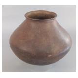 Native American Pottey Olla - Roughly 4.25" Diameter at Top, 9" Width, 7.5" Tall