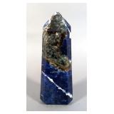 Polished Sodalite Tower, 8.5" Tall