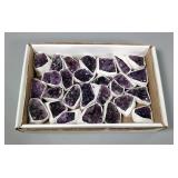 Raw Amethyst Clusters, Qty 27