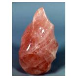 Rose Quartz Flame, 6"