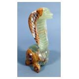 Onyx Cobra Statue, 6.5" Tall