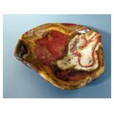 Irregular Shaped Polished Onyx Bowl, 10.5x10.5"