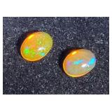 Orange Ethiopian Opals - 5x7mm