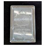 Scottsdale Silver .999 Fine Silver 1 Kilo Bar