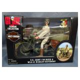 1998 Hasbro GI Joe Classic Collection US Army Courier & WLA 45 Harley-Davidson, New In Box