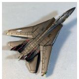 Hallmark Legends In Flight Airplane Replicas Including F-86F Sabre, VX-9 F-14 Blackcat And F-14A Tom