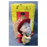 Hallmark Peanuts Gallery Porcelain Figurines Including Joe Cool, Firefighter Pigpen And A Friendly S
