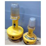 Wobble Light 400W 120V 3.6AMP Job Site Light, 36" x 18" And Wobble Light Jr. 85W Job Site Light, 26"