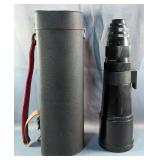 Asahi Pentax 4.5/500 Takumar Lens, In Carrying Case And Original Box