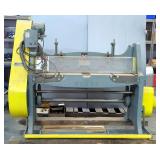 PEXTO Mechanical Sheet Metal Squaring Shear, Model U-252-E, 3-Phase, Refurbished 1995, On Pallet