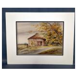 Dorothy Kordash (American, 1927-2010) Past Remembrance Print, Signed And Numbered 24/250, Matted, 20