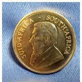 2011 South Africa 1/2 Ounce Gold Krugerrand Coin