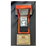 2015 W One Ounce Silver $1 American Eagle Proof Coin, ANACS Certified PR70 DCAM, First Day Of Issue,