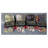 2014 Avengers Commemorative Silver Coin Set Including The "Hulk", "Captain America", "Mighty Thor", 