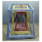 Wood 3 Tier Stackable Shelf/Display, 50.5" x 19" x 19"