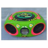 Teenage Mutant Ninja Turtles CD Player AM/FM Radio Powers On