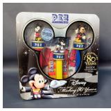 Pez Celebrates 80 Years Of Disney Mickey Mouse, PEZ Dispensers, Candy, And Poster Collection In Tin,