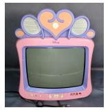 Disney Princess Pink 13" Television, Powers On