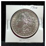 1900, 1901 D, And 1902 Morgan Silver Dollars