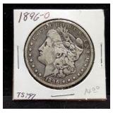 1878 S And 1896 O Morgan Silver Dollars