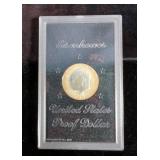 Eisenhower Dollar Proofs, Includes 1972 (3) And 1974, All In Display Cases