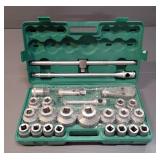 Pony 26 pc 3/4" & 1" Drive Heavy Duty Combination Socket Wrench Set In Hard Case, New