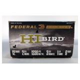 Federal Hi Bird And High Overall 12 ga Ammo, Approx 75 Rds