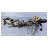 Horton Yukon SL Crossbow With Quiver, 8 Bolts, Shoulder Strap, In Camo Soft Case, With Extra Broadhe