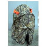 Folding Chair That Opens Into A Turkey Blind, In Carry CFolding Chair That Opens Into A Turkey Blase