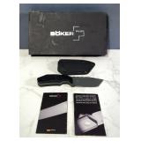 Boker 3" Tanto Style Fighting Blade, With Hard Sheath And Box