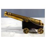Metal Model Cannons, Qty 3, 1 Is Fireable, Sizes Range 3" - 5.25" Long