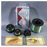 Fishing Line, Various Weights, ProFishiency Pocket Box, Lewis Floatin