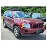 2007 Jeep Grand Cherokee Laredo SUV, VIN# 1J8GR48K07C668271, 4WD, 6 Cyl 3.7 L, 212,529 Miles Showing
