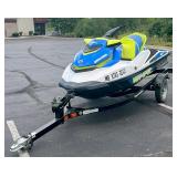 2017 Sea-Doo Wake155 Touring Personal Watercraft Boat, VIN# 4H1001312H0519227, Mfg ID# YDV47305C717,