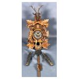 Regula West German Cuckoo Clock, With Stag Header