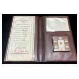 Citrine Gemstone, 1.23 Carat Weight, Refractive Index 1.54, Specific Gravity 2.65, With Gem Data Cer