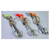 Vintage Egg Beaters, Qty 3, Brands Include A&J, Ladd, And Taplin