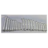 Craftsman Metric Combination Wrenches, Sizes Range 5mm-17mm, Qty 10, And SAE Combination Wrenches, S