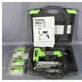 GREX 23 ga Headless Pinner Model P635, With Instructions, In Hard Case, And Pins Of Various Lengths