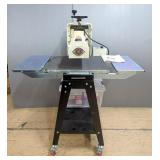 Jet Drum Sander, Model 22-44 Plus, With Owners Manual, On Rolling Cart With Lower Shelf