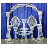 Wicker Wonderland - Large Wicker Displays For Candles, Plants, Events - Pieces 3