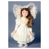 Marie Osmond and Vincent J Filippo Porcelain Musical Doll, Priscilla