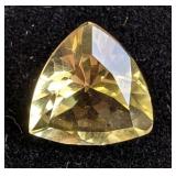 Unknown Trillion Cut Gemstone, Possibly Tanzanite - 3.45 Total Carat Weight