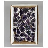 Raw Amethyst Clusters, Qty 31 