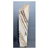 Wisconsin Limestone Jagged Edged Tower Garden Sculpture By Local Kansas City Artist/Stonecutter - 6.