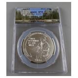 2016 P 5 oz. Silver Quarter Dollar America The Beautiful Cumberland Gap, NHP, First Strike Coin, Sat