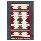 Vintage Navajo Rug, 36x18.5"